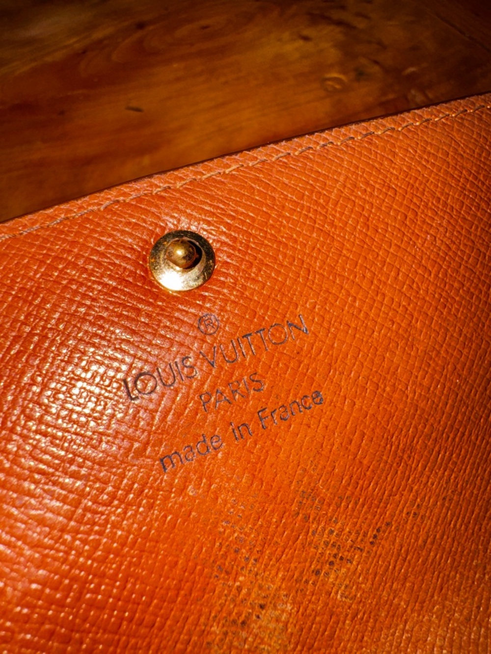 Louis Vuitton, beautiful vintage Sarah, long wallet, monogram, brown converted - Picture 7 of 14